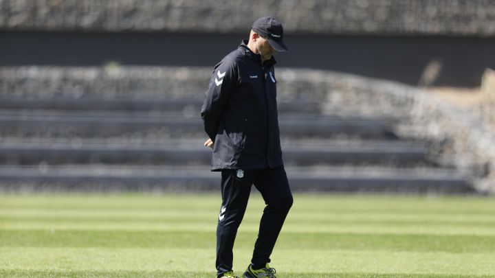 Pepe Mel: “El césped de Barranco Seco es un problema para nosotros”