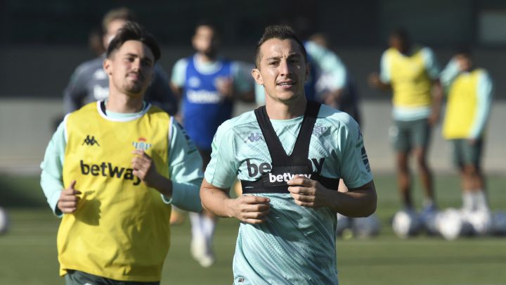 El Betis viajó a Bilbao para enfrentarse al Athletic con las novedades de Andrés Guardado, Juanmi y Dani Martín y las bajas de Mandi, Canales y Fekir.
