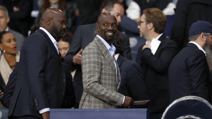 Makelele, en el Parque de los Príncipes.