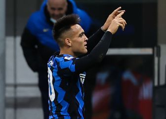 Lautaro Martínez, sueño del Barça, llega muy lanzado