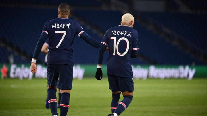 Neymar y Mbappé.
