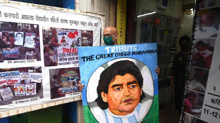 El PSG homenajeará a Maradona