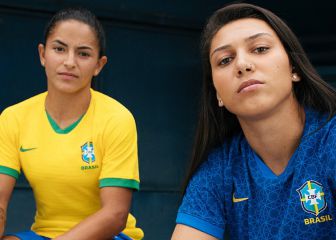 La selección brasileña femenina de fútbol estrena nueva camiseta sin las estrellas de la masculina