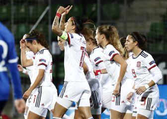 España barre a Moldavia y se queda a un paso de la Eurocopa