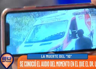 El audio de la llamada del médico de Maradona al 911
