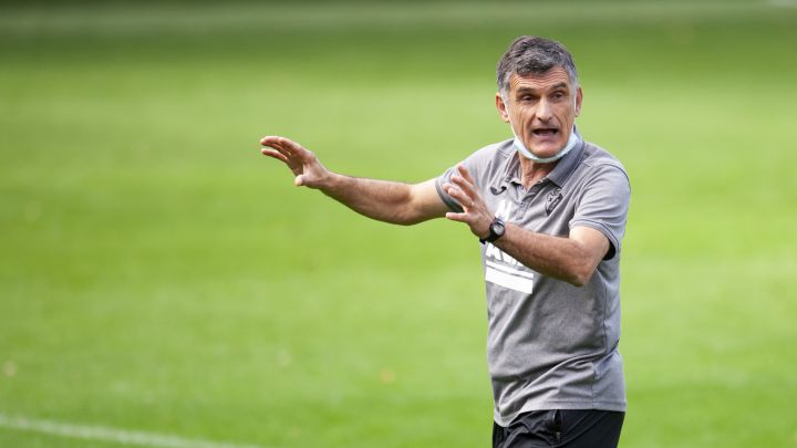 Mendilibar: "Quiero ver al Eibar que jugó bien el último partido con el Getafe"