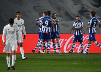 Error de Courtois, gol de Joselu