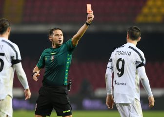 Morata, expulsado: esto fue lo que le dijo al arbitro