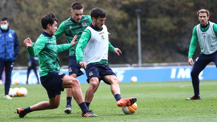 David Silva entrena con el grupo y podría reaparecer esta semana