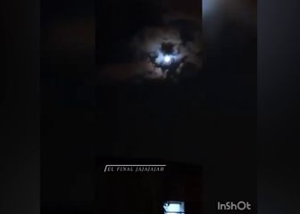 La imagen viral en Argentina: 'Maradona' aparece en el cielo...