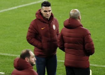 Falcao desespera al Galatasaray
