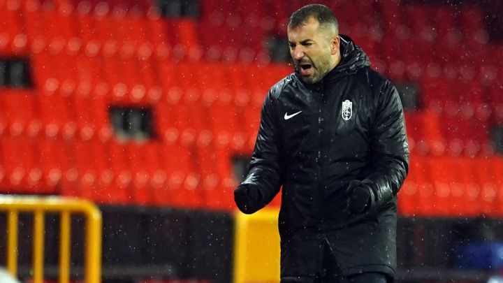 Diego Martínez durante un partido.