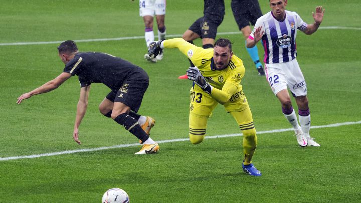 La montaña rusa del exatlético Roberto Jiménez en Valladolid