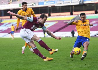 El Everton no puede pasar del empate ante el Burnley