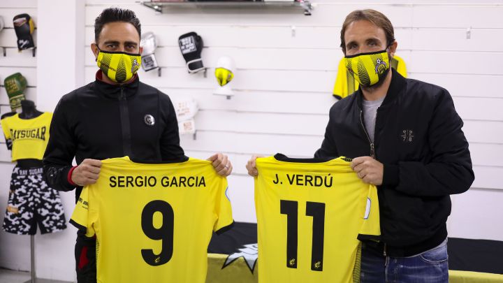 CF MONTAÑESA PRESENTACION NUEVO FICHAJE SERGIO GARCIA Y JOAN VERDU