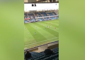 Fans del Millwall boicotean el minuto de silencio por el 'Black Lives Matter' durante la previa
