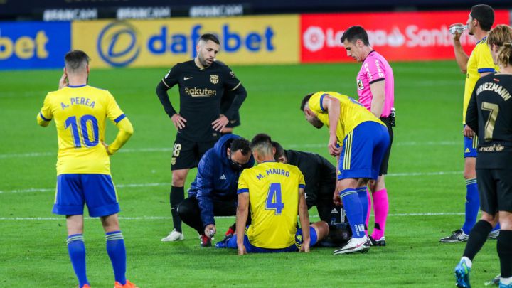 Marcos Mauro, Alcalá y Adekanye, con problemas tras el Barça