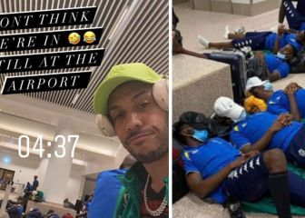 Sancionan a Aubameyang por contar su noche en el aeropuerto