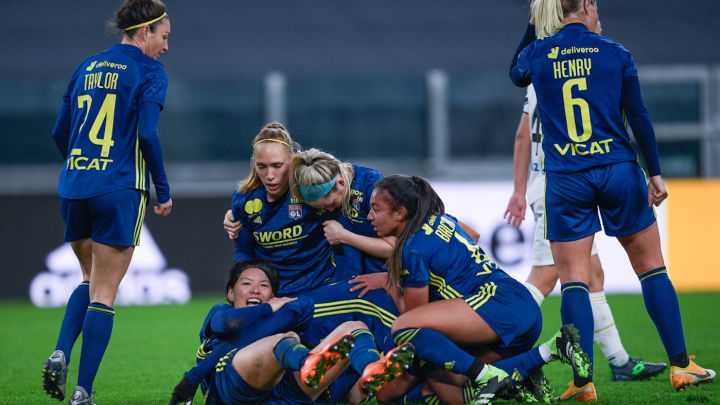 El Olympique de Lyon ganó en el Juventus Stadium.