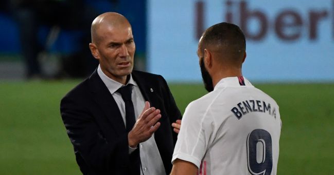 Zidane and Benzema.