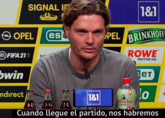 El nuevo entrenador del Dortmund ya 'calienta' el partido contra el Sevilla