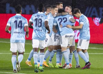 Póker del Celta ante el Cádiz