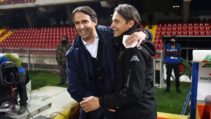 Simone Inzaghi y Filippo Inzaghi
