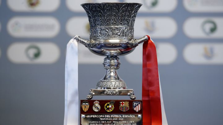 La RFEF sortea este jueves los emparejamientos de la Supercopa de España