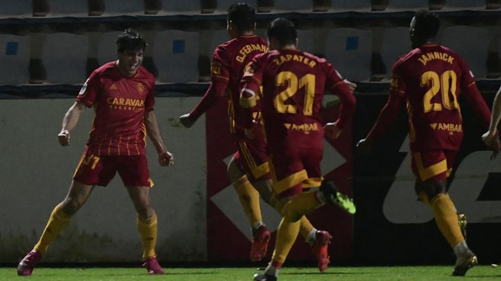 Iván Azón, tercer goleador más joven en la historia del Zaragoza