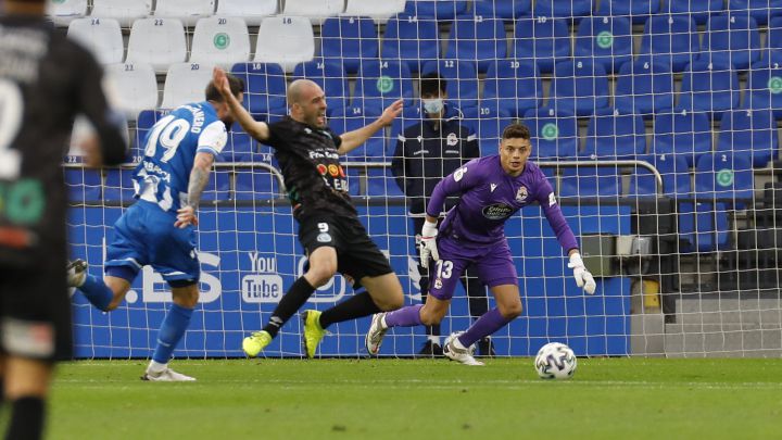 Lucho García debutó en el Deportivo - El Ejido