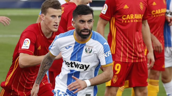 Michael Santos, seria duda en el Leganés para visitar ‘su Molinón’