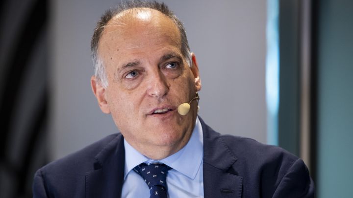 Tebas a Florentino: "Si no le gustan las emisiones que ponga RMTV que son más ‘objetivas’"