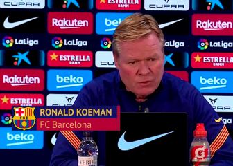 Koeman opina sobre la polémica arbitral del partido del Madrid