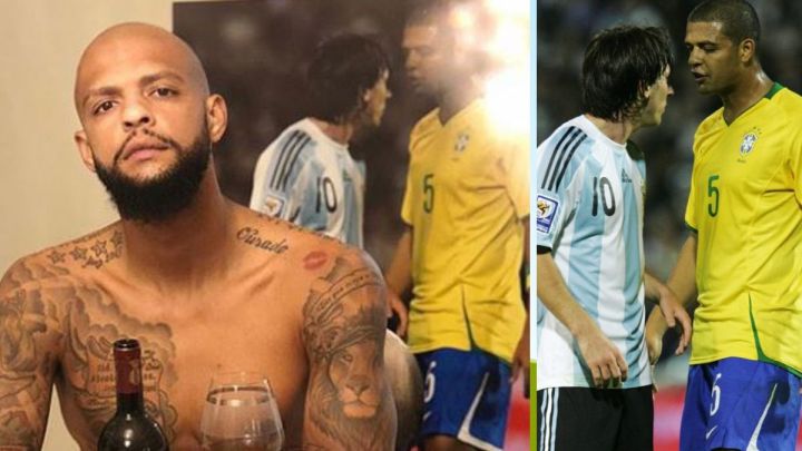 Las mejores frases de Felipe Melo en 2020: "En Brasil rotábamos para dar patadas a Messi"
