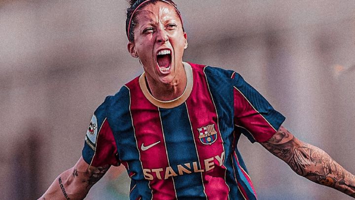 Jenni Hermoso, jugadora del Barça.