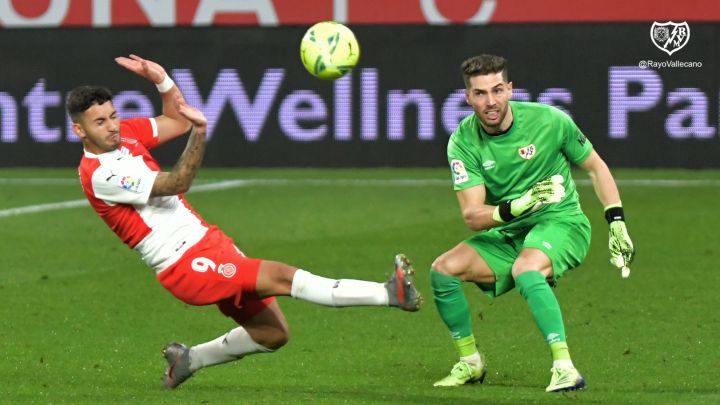 Luca Zidane, en el partido contra el Girona.