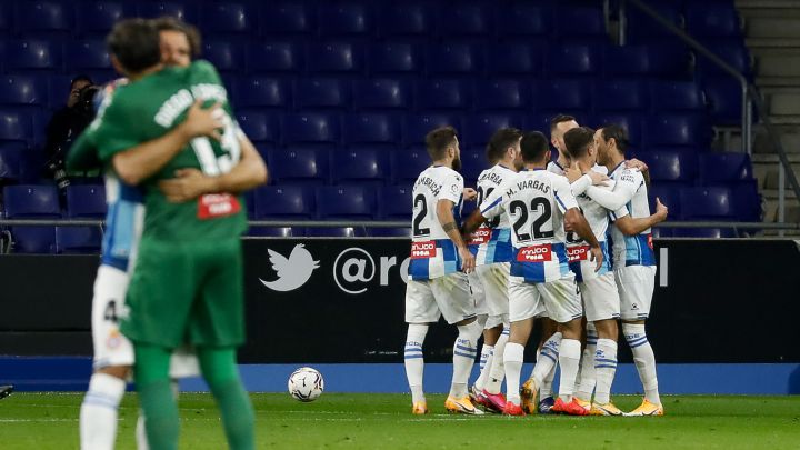 ESPANYOL - PONFERRADINA GOL 1-0 RAUL DE TOMAS ALEGRIA