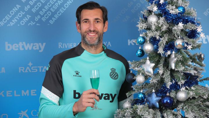 NAVIDAD 2020 RCD ESPANYOL BRINDIS DIEGO LOPEZ ENTREVISTA