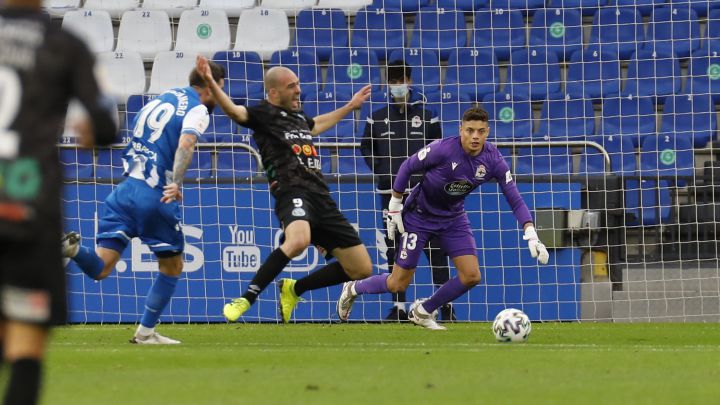 Lucho García debutó en Copa ante El Ejido (1-0).