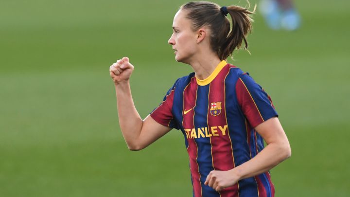 Graham Hansen, jugadora del Barcelona.