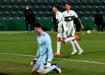 El Real Madrid frena y deja dos puntos en Elche