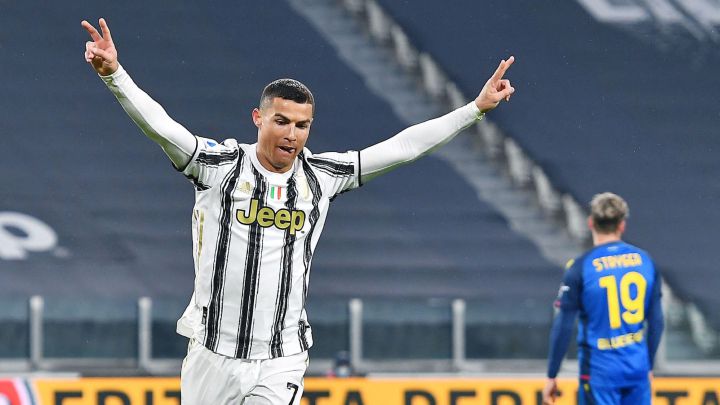 Cristiano celebra un gol