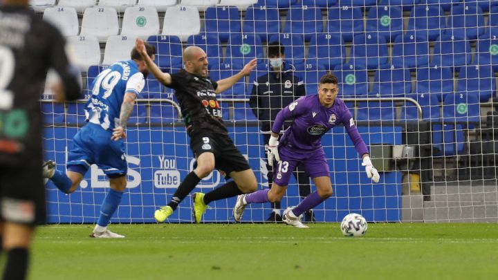 Lucho García en el Deportivo - El Ejido de Copa