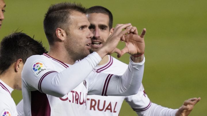 Ortuño inicia 2021 anotando su primer gol con el Albacete