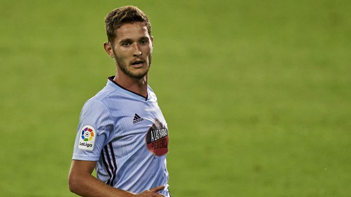 Jorge Sáenz, con el Celta de Vigo.