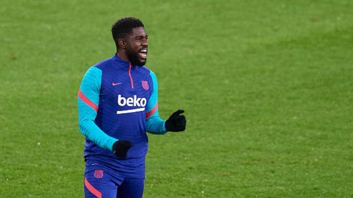 Araújo se cae del once por molestias musculares y entra Umtiti