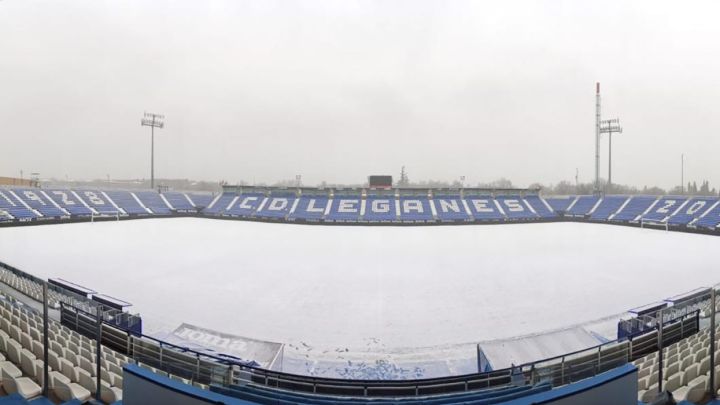 Oficial: El Leganés - Almería, aplazado sine die por la nieve