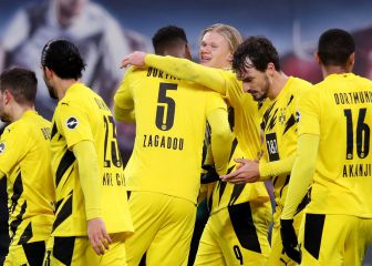 Haaland arrolla al Leipzig