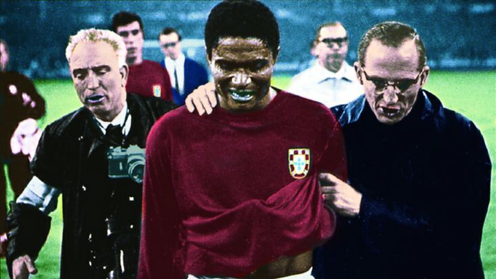 Eusebio, durante el Mundial de 1966.