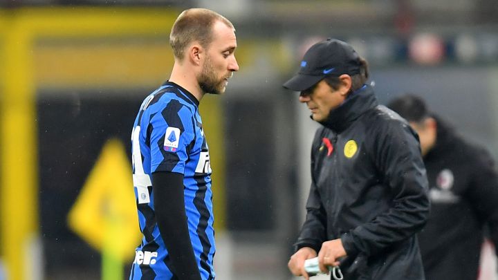 Conte cambia de parecer: "Espero grandes cosas de Eriksen"